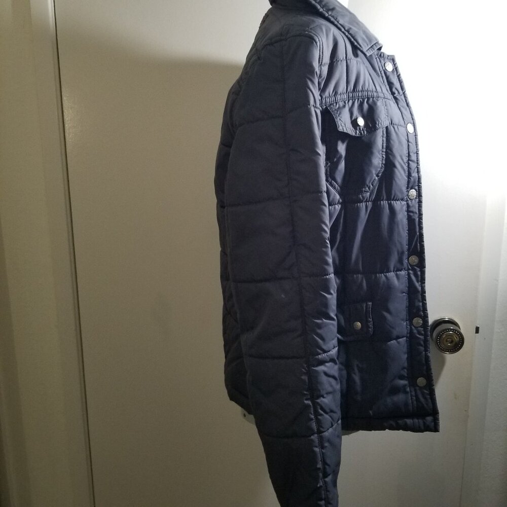 Tommy Hilfiger puffer jacket, size M in blue (or maybe dark gray) - Picture 8 of 16
